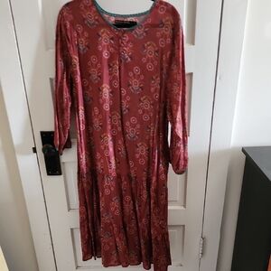 Gudrun Sjoden Midi Tiered Dress